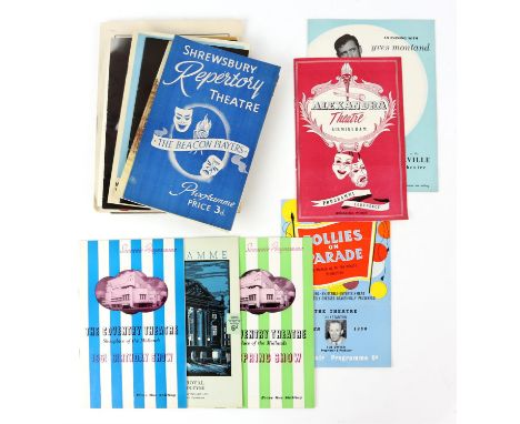 Theatre memorabilia including signed letters and autographs from Ken Dodd, Frankie Howerd, Brain Rix, Dickie Henderson, Derek