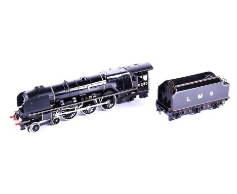 An ACE Trains 0 Gauge 2/3-rail E/12-J1 Duchess Class 4-6-2 Locomotive and Tender, in LMS lined black, numbered 6235 'City of 