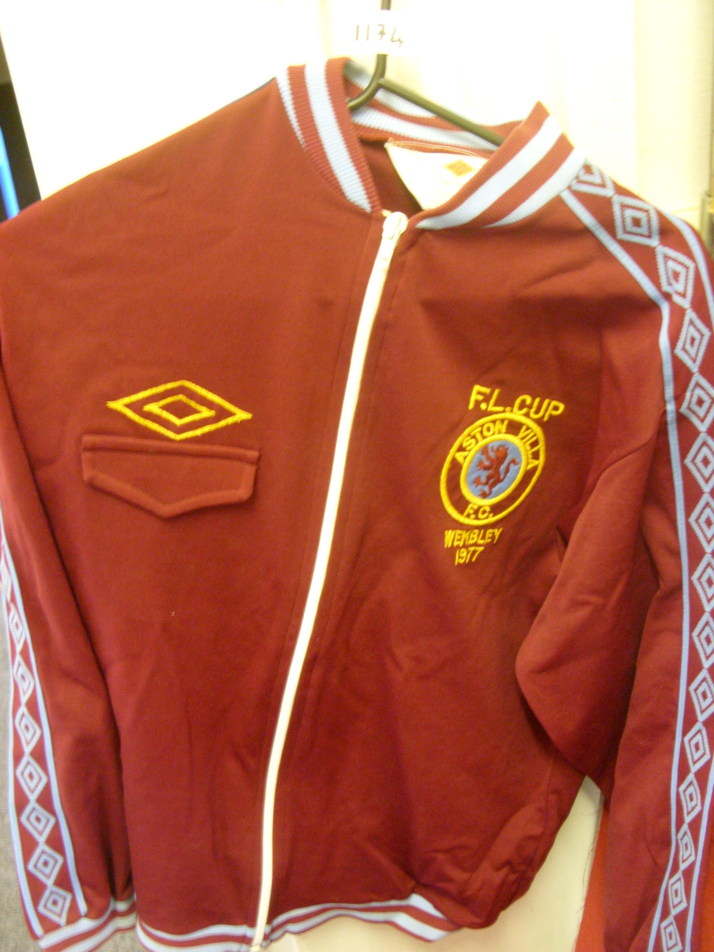 aston villa tracksuit top