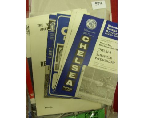 A collection of over 65 football programmes, mainly from the 1960's including, 1962/63 QPR v Northampton at White City, 1963 