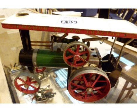 Mamod and steam tractor engine