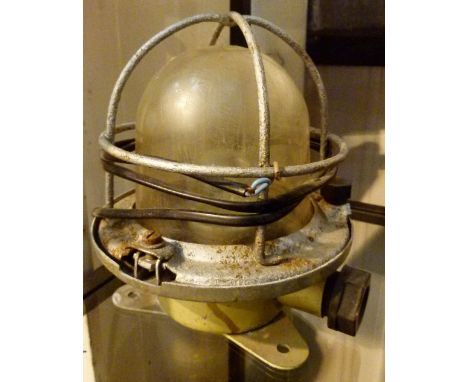 Steel bulk head light 