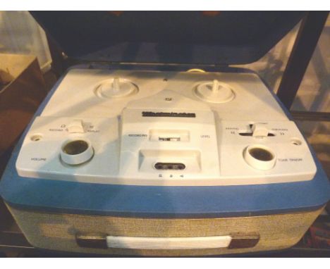 Vintage Westminster portable reel to reel tape recorder 