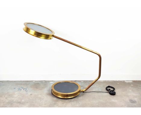 ATTRIBUTED TO CECCOTTI COLLEZIONI AFTER GLOW T FLOOR LAMP, by Vincenzo De Cotiis, approx. 110cm tall.