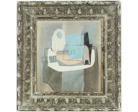 PABLO PICASSO, Chitrra Bottiglia et Fuittiera, rare pochoir – edition: 200 - 1955, suite: Venti pochoir, Milan, 23cm x 22.5cm