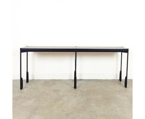 ATTRIBUTED TO SKRAM ALTAI CONSOLE TABLE, by A. Jacob Marks, 31cm D x 74cm H x 183cm L.