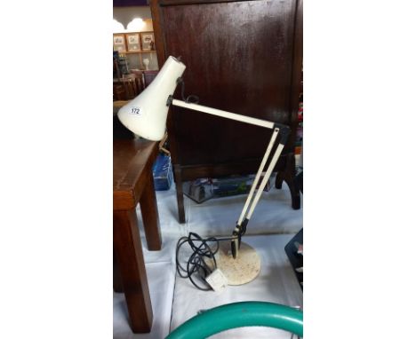 An Anglepoise lamp