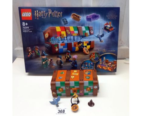 A Harry Potter Lego 'Hogwarts Magical Trunk' no 76399, used but complete