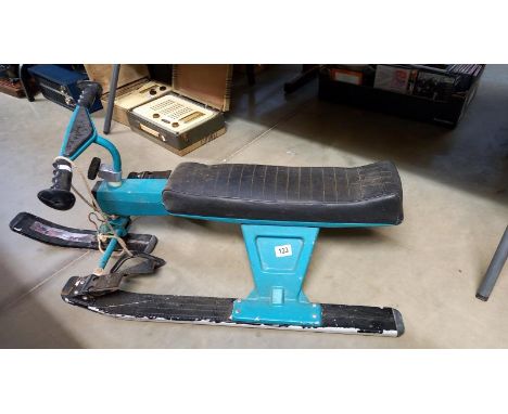 A vintage Chuk and Gek ice sled COLLECT ONLY