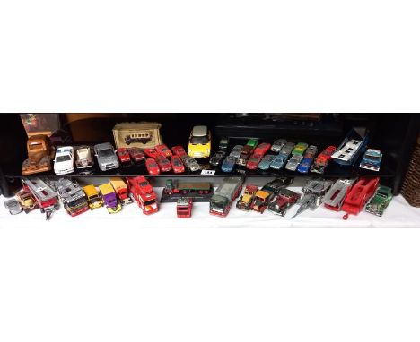 A quantity of unboxed mixed diecasts including Corgi, Lledo etc
