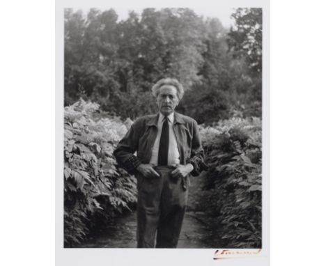 Luc Fournol (1931-2007)Portrait de Jean Cocteau au Salon; Portrait de Jean Cocteau au Jardin  signé daté au revers, numéroté 