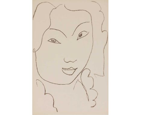 ▴ Henri Matisse (French, 1869-1954)'Sur l'Arc Vert' (Duthuit, 37) from ‘Poésies Antillaises’lithograph, 1972, printed and pub