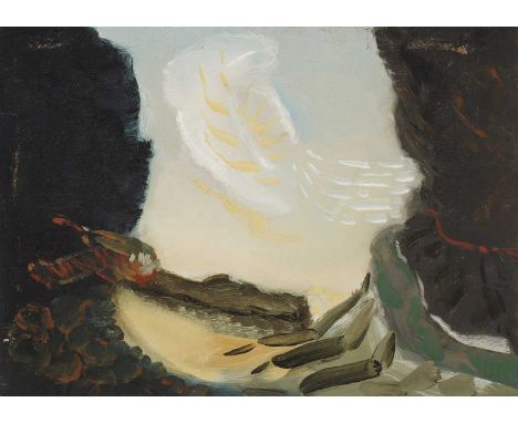▴ Maurice Cockrill (1935-2013)'Aubade'signed and dated 'Maurice Cockrill/1989' and inscribed with title verso, oil on canvas3