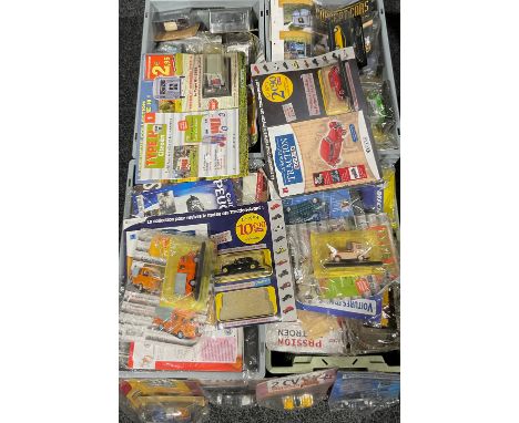 Toys &amp; Juvenalia - a large quantity of French 1:43 scale collector's magazine issued models, some with magazine publicati