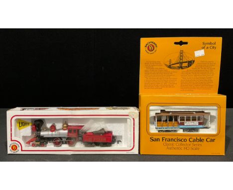 Toys &amp; Juvenalia - Bachmann HO scale Item No.60541 San Francisco cable car, window boxed and Bachmann HO scale Item No.51