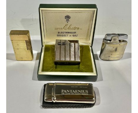 A Vintage Dunhill lighter; Ronson; etc 
