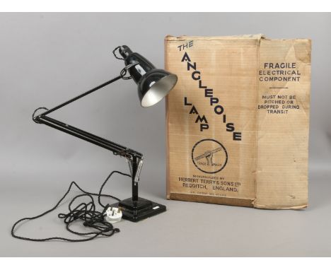 A Herbert Terry & Sons anglepoise lamp in original box.
