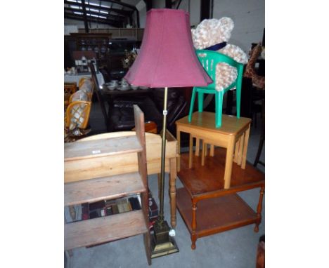 A standard lamp