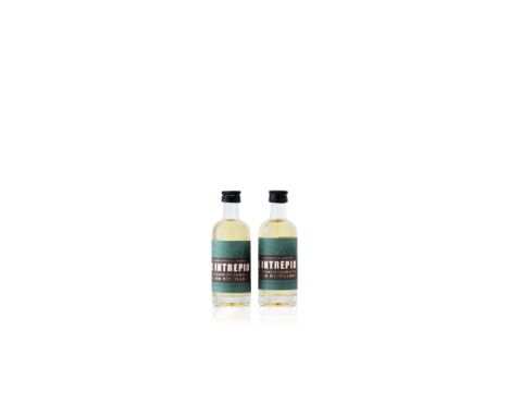 THE INTREPID: THE MACALLAN 1989 32 YEAR OLD TWO MINIATURES OF THE INTREPIDbottled on 8th September 2021, vatted from Hogshead