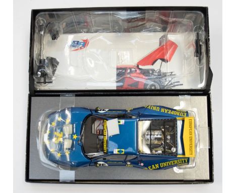 BBR Models: A 1:18 Scale Model of a Ferrari 512BB LM 1980 #75 J.M.S. Racing, Limited Edition of 1520, Manufacturer BBR Models