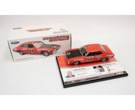 Classic Carlectables: A 1:18 Scale Model of a 1972 Ford XA Falcon GT-HO Phase IV Red Pepper, Limited Edition 4255 of 5000, Ma