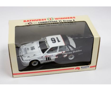 Biante: A 1:18 Scale Model of a VL Commodore 1990 Bathurst Winner, Manufacturer Biante Classics. Boxed. Reference No. MB006. 