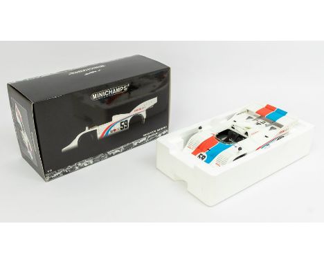 Minichamps: A 1:18 Scale Model of a Porsche 917/10 - Can Am 1973, Manufacturer Minichamps. Boxed. Contents have never been re