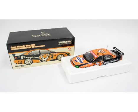 Classic Carlectables: A 1:18 Scale Model of Jason Richards' Year 2006 Tasman Motorsport VZ Commodore, Limited Edition 14 of 5