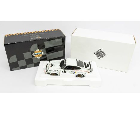 Exoto: A 1:18 Scale Model of a Racing Legends '76 Porsche 934RSR #16 Vasek Polak, Manufacturer Exoto. Boxed. Reference No. 28