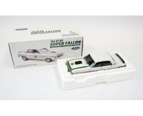 Classic Carlectables: A 1:18 Scale Model of a Ford GT-HO Super Falcon Car 10, Limited Edition 2170 of 5000, Manufacturer Clas