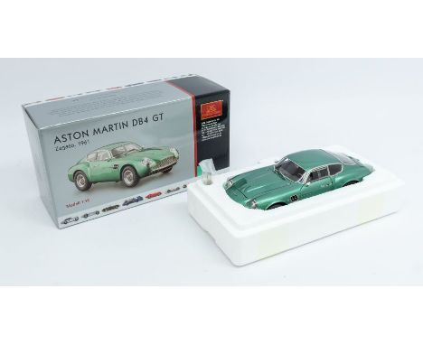 CMC: A 1:18 Scale Model of an Aston Martin DB4 GT Zagato, 1961, Manufacturer CMC Exclusive Modelle. Boxed. Reference No. M-13