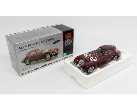 CMC: A 1:18 Scale Model of a Alfa Romeo 8C 2900B Speciale Le Mans 1938, Manufacturer CMC Exclusive Modelle, Limited Edition 6