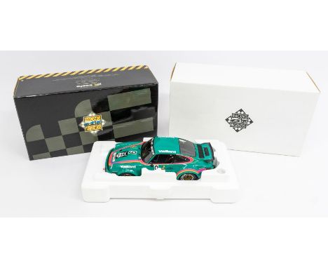 Exoto: A 1:18 Scale Model of a Racing Legends Porsche 934RSR #9, Manufacturer Exoto. Boxed. Contents appear in a very good co