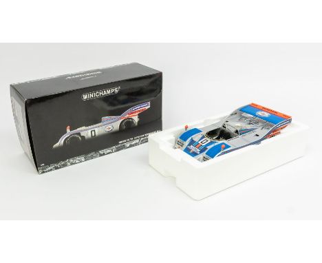 Minichamps: A 1:18 Scale Model of a Porsche 917/20 - Supersprint Nürburgring 1974, Manufacturer Minichamps. Boxed. Contents h