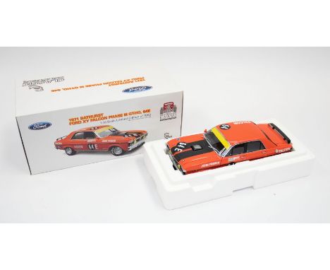 Classic Carlectables: A 1:18 Scale Model of a 1971 Bathurst Ford XY Falcon Phase III GT-HO #64E, Limited Edition 121 of 1000,