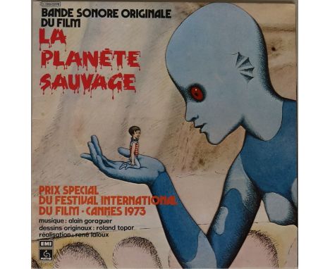 ALAIN GORAGUER - LA PLANETE SAUVAGE - Mind blowing soundtrack recording from Roland Topor's 1973 animated cult classic 'Fanta