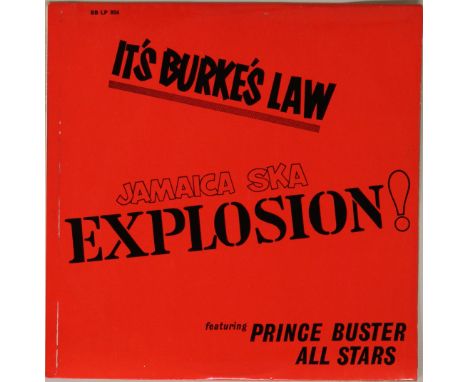 PRINCE BUSTER ALL STARS - IT'S BURKE'S LAW.  Scorching original UK Blue Beat LP featuring Mr Cecil Bustamente and his all sta