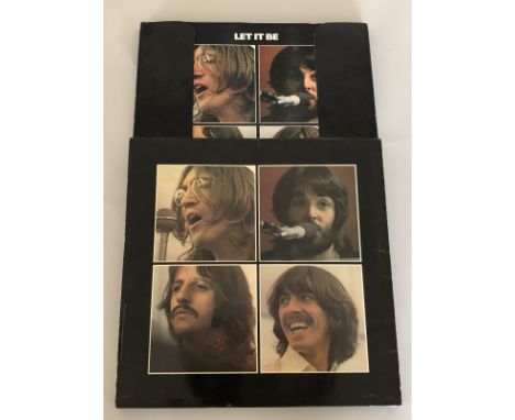 THE BEATLES - LET IT BE - PXS 1 BOX SET - A very neat example of the 'green apple' pressing of the iconic 'PXS 1' Let It Be s