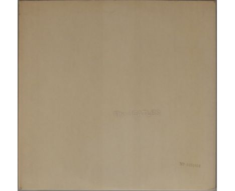 THE BEATLES - THE WHITE ALBUM - (UK STEREO PCS 7067/7068).   Another incredibly clean album with the famous double LP that wa