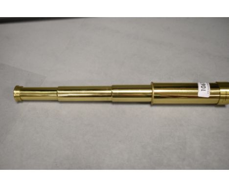 A brass 25x30 telescope