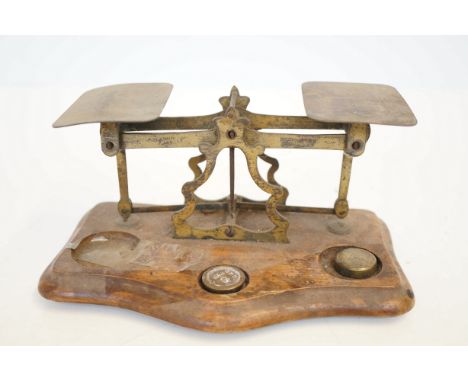 Set of vintage postal scales 