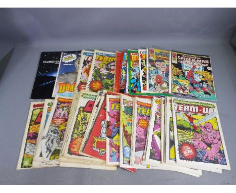 Marvel, Other - A collection of over 50 British Bronze Age comics. Lot includes 'Marvels Team-Up' a consecutive run from #1 -