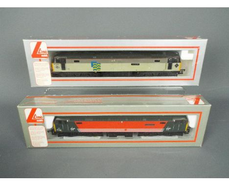 Hornby - Two boxed OO gauge Class 47 diesel locomotives by Lima. Lot includes #204635 Op.No.47747 'Graham Farish' in Virgin l