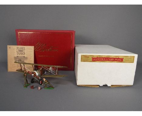 Britains - A boxed Britains 'Collectors Series - Planes &amp; Tanks' #08941 Sopwith F.1. Camel Plane. The set appears to be i