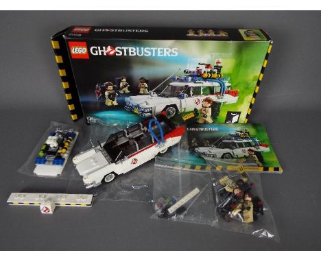 Lego - Ghostbusters - A boxed Lego Ideas Ghostbusters Ecto-1 Ambulance with 4 x figures. # 21108. This set has been previousl