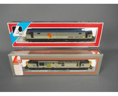 Lima - Two boxed OO gauge diesel locomotives. Lot includes Lima 205250 Class 47 diesel locomotive Op.No.47051 in Railfreight 