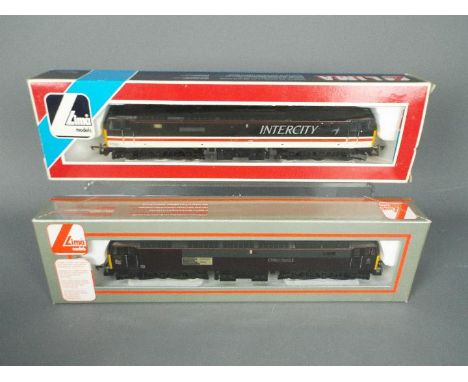 Lima - Two boxed Class 47 OO gauge diesel locomotives by Lima. Lot includes #205256 Op.No.47821 'Bristol Bath Road' in Inter 