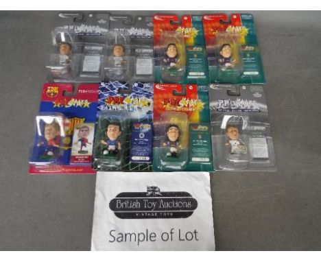 Corinthian - A collection of approximately 30 Corinthian Pro Stars carded football figures. Lot includes Thomasson; Alexander