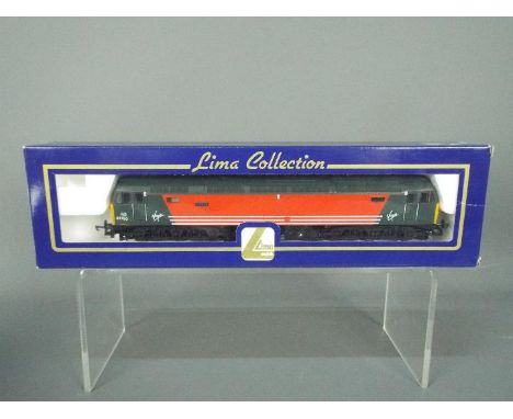 Lima - A boxed OO gauge Class 47 Diesel Locomotive Op.No. 47750 'Atlas' in Virgin livery. Model appears to be in very Good co