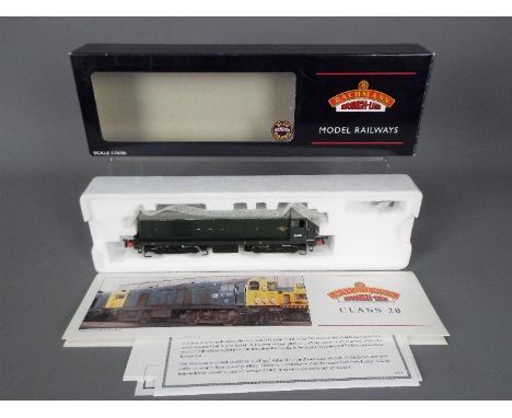 Bachmann - A boxed Bachmann OO gauge #32-027A Class 20 Diesel locomotive Op.No. D8046 in BR Green livery with indicator discs